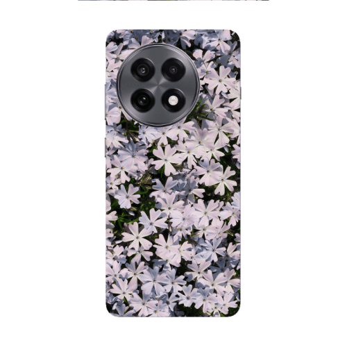 Oneplus 13 5G Flowers white Transparent Silicone TPU Θήκη